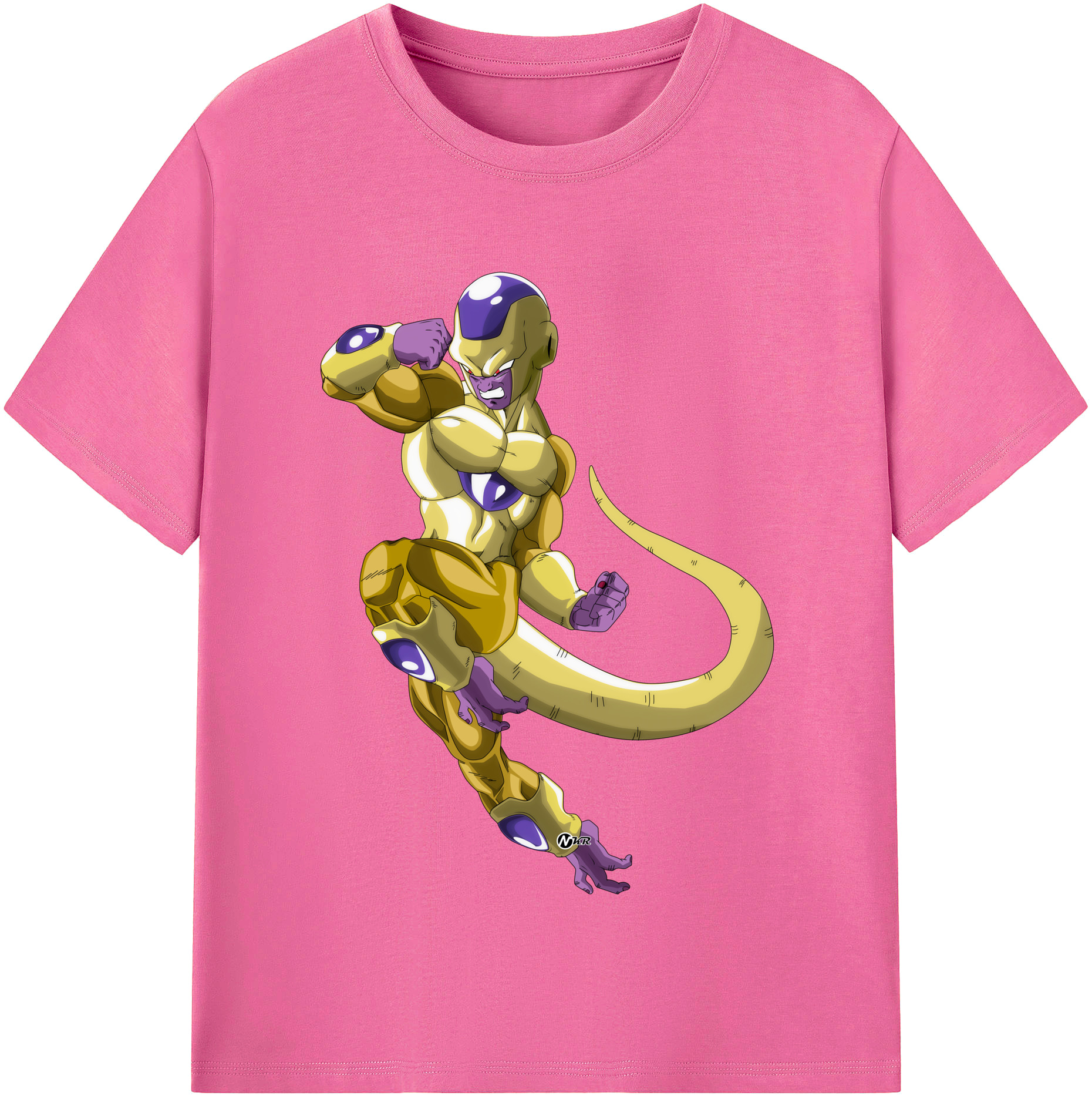 （画像用） ドラゴンボール フリーザ DRAGON BALL Frieza レディースカジュアルプリントTシャツ（綿100％）